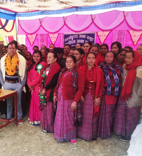 2021 Rupakot Womens Groups Celebrate PSI Grants